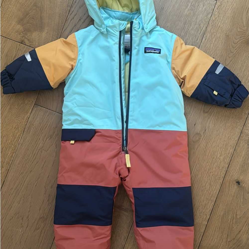Patagonia Kids Yellow Snowsuit